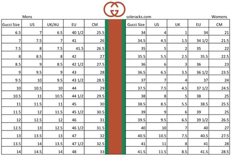 gucci infant shoe size chart